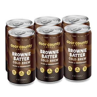 Brownie Batter Cold Brew, 6 Pack, 8oz Cans